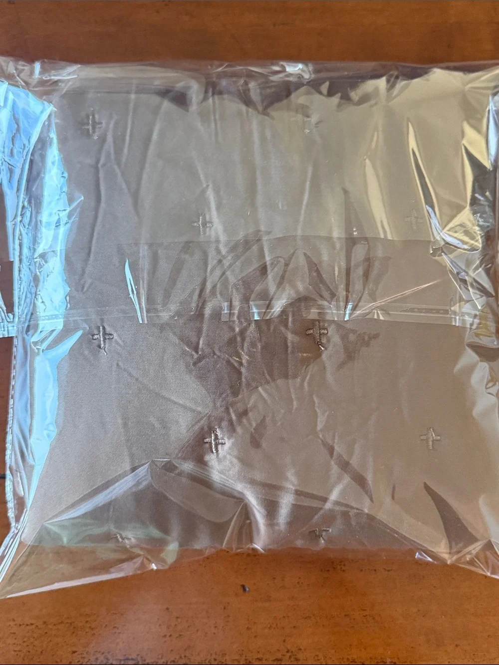 EUC Quince Bamboo Dream Quilted Euro Sham – Neutral Earth/Brown/Taupe Tone